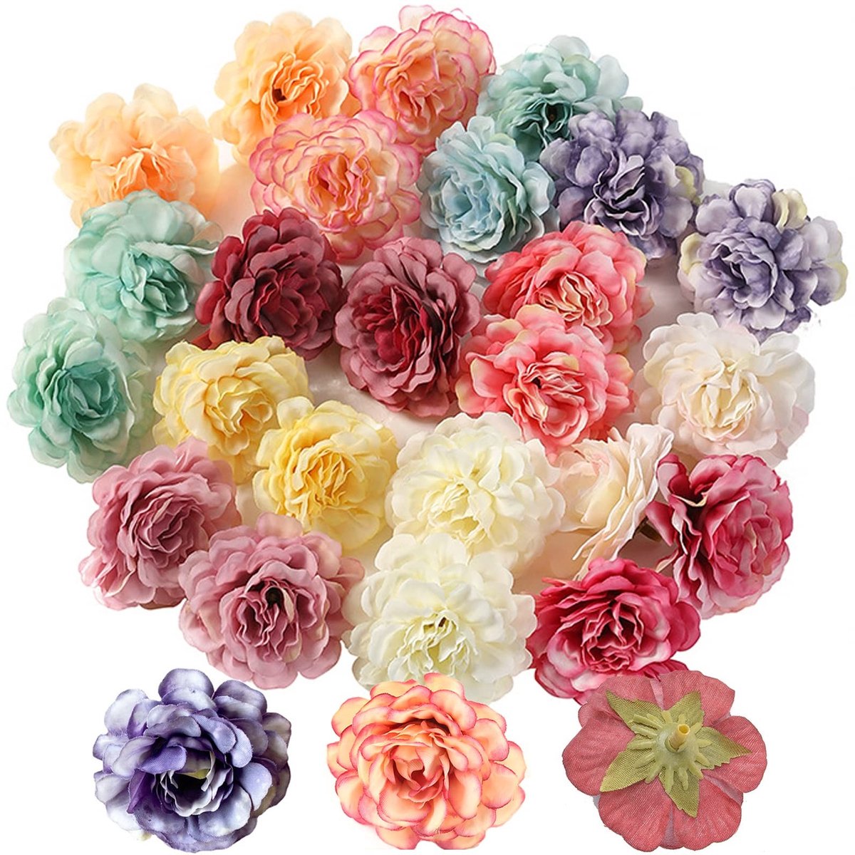 Omgoods - Set van 30 Kunstkersen voor DIY Bloemstukken