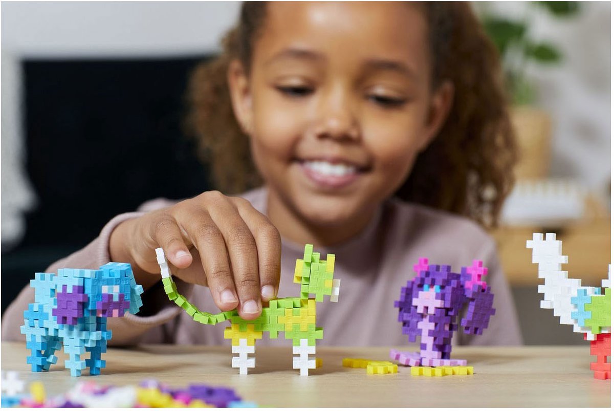Plus-Plus Learn to Build dieren 275 delige bouwset - 3962 - Bouwspeelgoed - Constructiespeelgoed - Set met bouwstenen - Vanaf 5 jaar — afbeelding 7