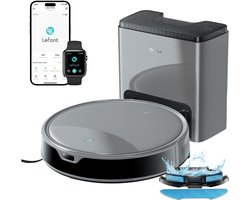 Lefant M350 MAX robotstofzuiger met dweilfunctie - Automatisch leegstation - Stofzuiger - 10.000 Pa zuigkracht - 2 extra stofzuigerzakken - Met app - Ideaal voor huisdieren