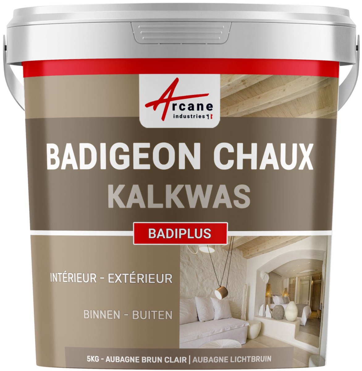 Kalkpleister Binnenmuur en Buitengevel - BADIPLUS