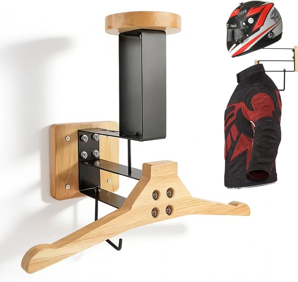 muur, motorfiets garderobe motorhelm houder voor motorfiets fiets racing bovenkleding sportuitrusting presentatie