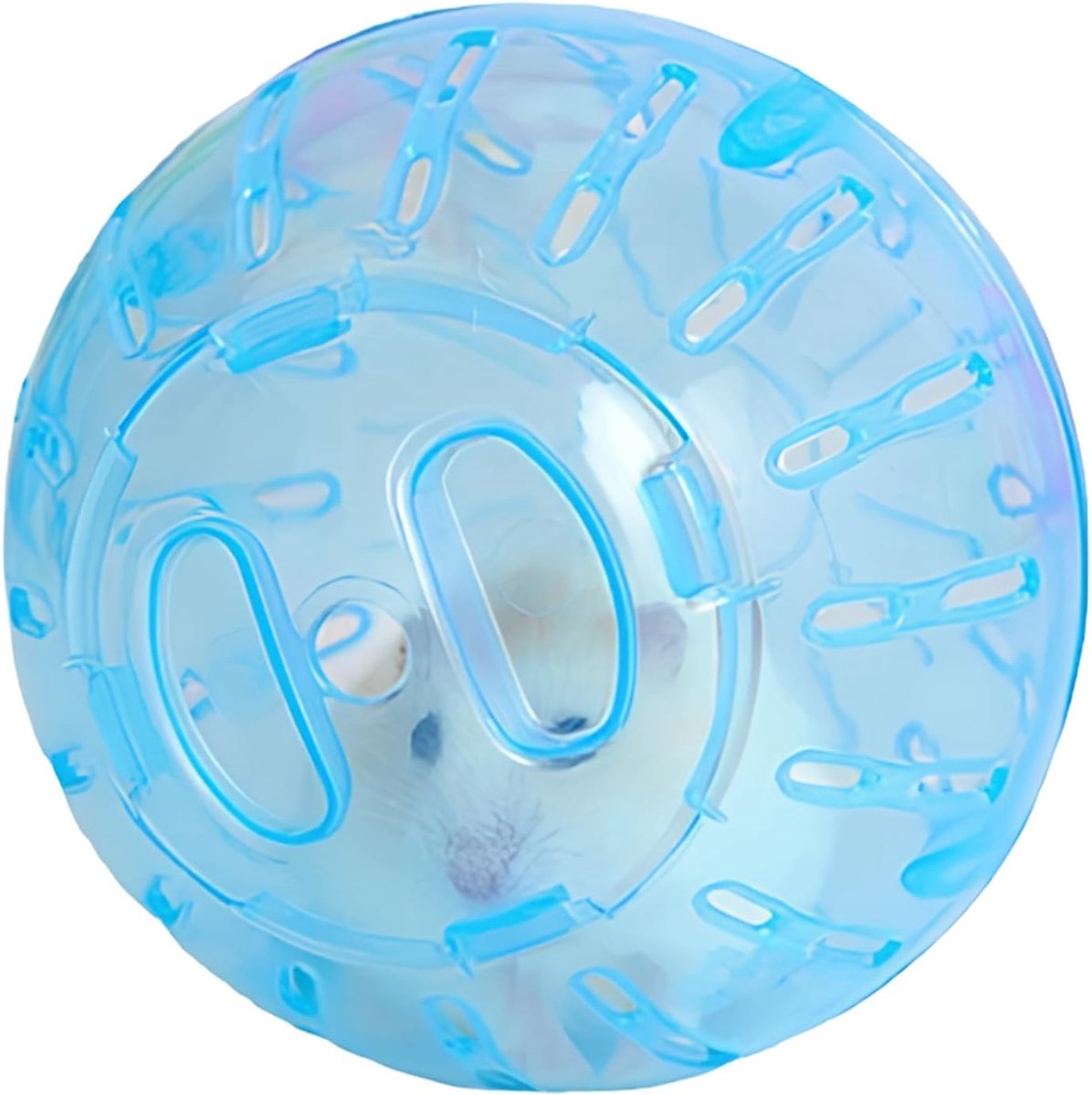 10 cm, 12 cm, oefenbal, hamster, transparant, kunststof, gymbal, hamster, loopbal rond, oefenwielen voor kleine dieren (10 cm)