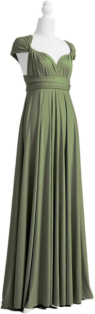 72styles Infinity Bruidsmeisje Jurken Dames, Multiway Jurk, Convertible Wikkel Jurk, Maxi lange, Grote Maten, Avondjurk, Gala,Trouwjurk — afbeelding 3
