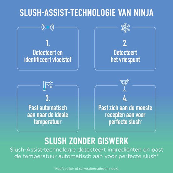 Ninja SLUSHi XL Frozen Drinks Maker met Slush-Assist-technologie, extra-grote inhoud van 3,7 l voor slush, bevroren cocktails en meer - Mocca - FS601EUBR — afbeelding 4