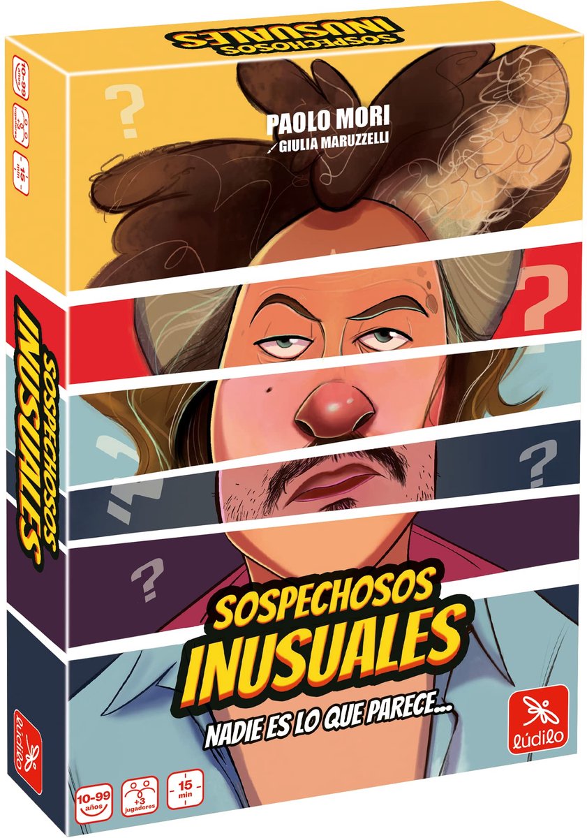 SnelShoppen - Sospechosos inusuales kaartspel voor volwassenen, strategisch en spannend spel, ideaal voor feest en spelletjesavond, voor 3-8 spelers,