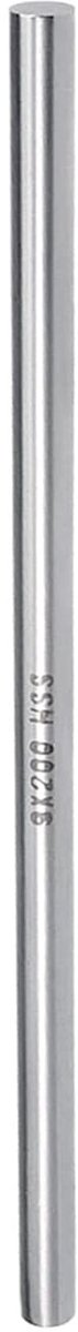 1 piece round steel rod 9mm diameter 200mm length high-speed steel rod work handicraft DIY tool - ShopVlot