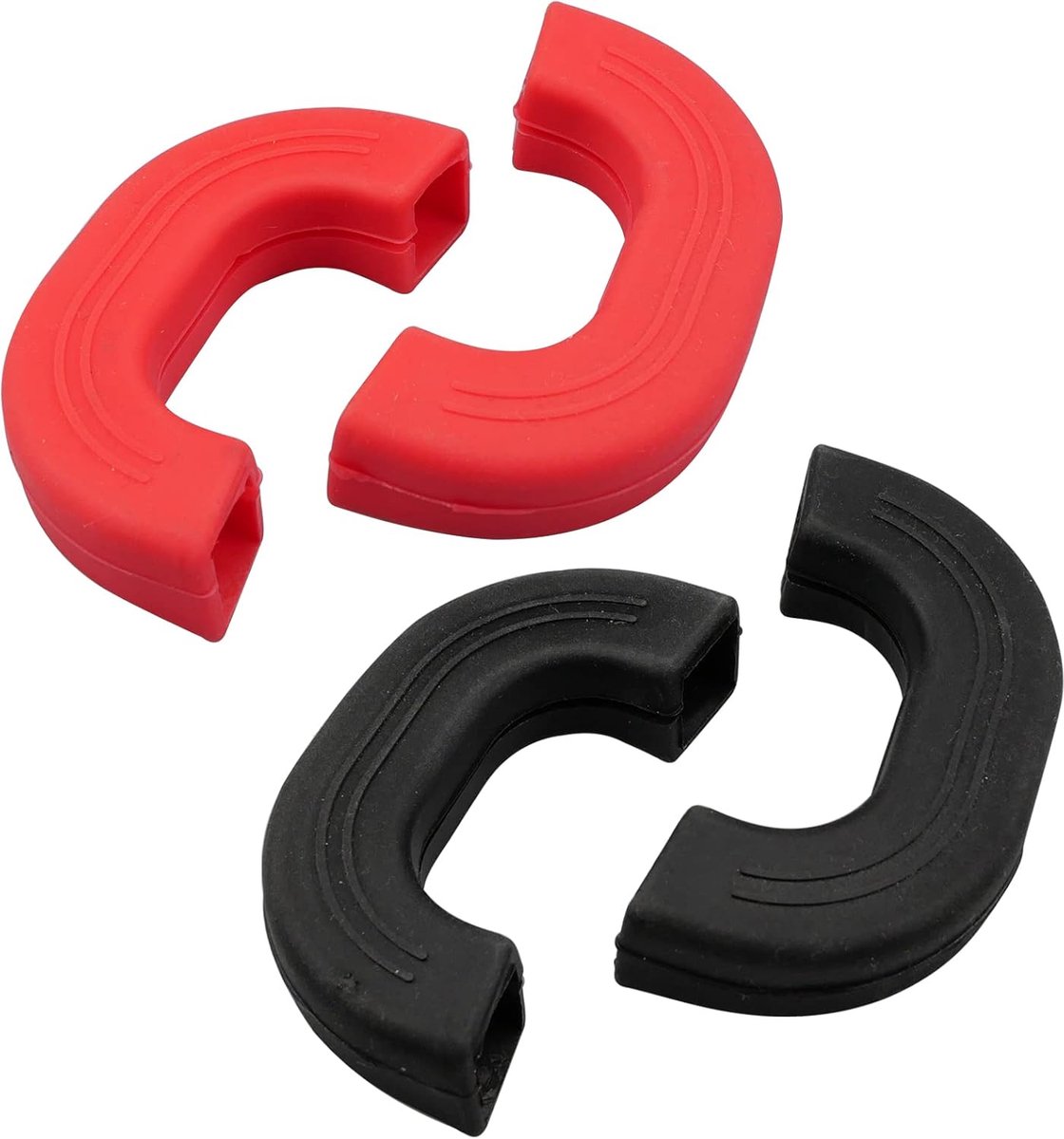 Silicone pot handvatten 4 stuks - hittebestendig silicone - veilig en duurzaam - ideaal voor kookgerei - SnelShoppen