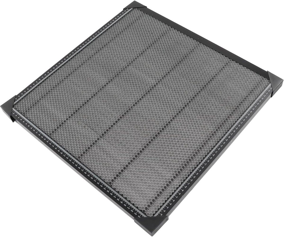 Honingraatwerktafel 500 x 500 mm Aluminium voor CNC-lasersnijmachines met Diode, Glasvezel en CO2 Laser - Hoge kwaliteit materiaal café werkbank.