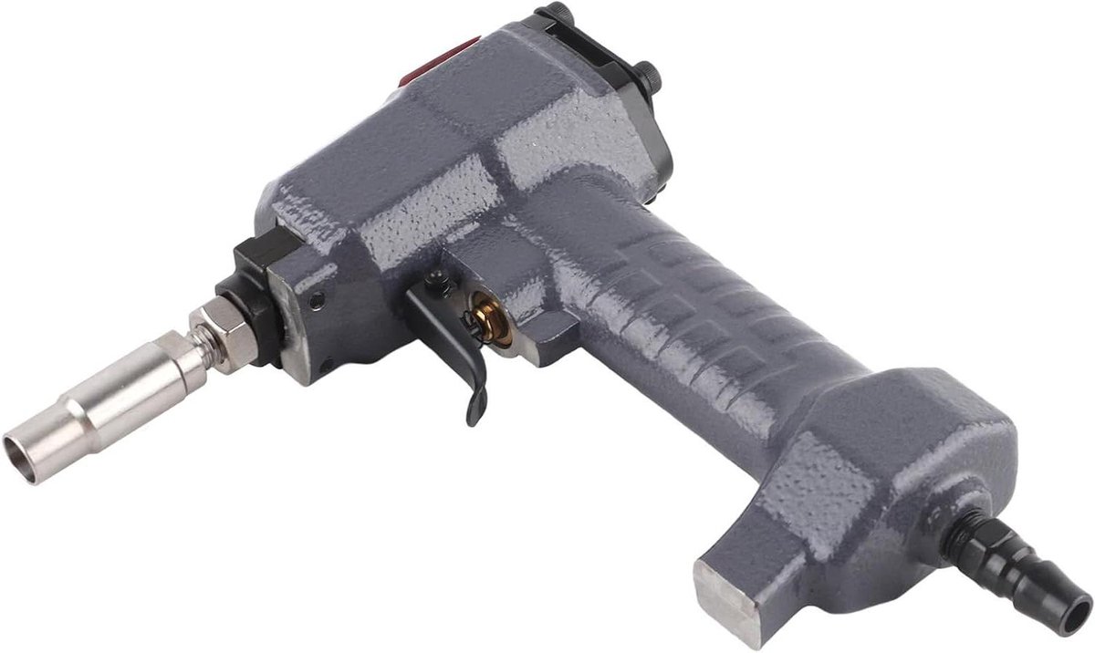 Pneumatisch Pinpistool - Spijkermachine Nietpistool - Houtbewerking Bevestigen - Lichtgewicht Metalen Constructie - 725 g - null