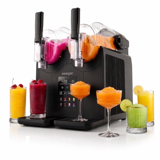 Seeger SuperSlush Twin Frozen Drink Maker 2x2L