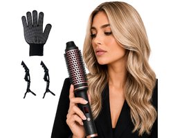 Livaliora® Thermal Brush 38 mm Keramische Warmteborstel - Fohnborstel - Krulborstel en Stijlborstel - Haarclips