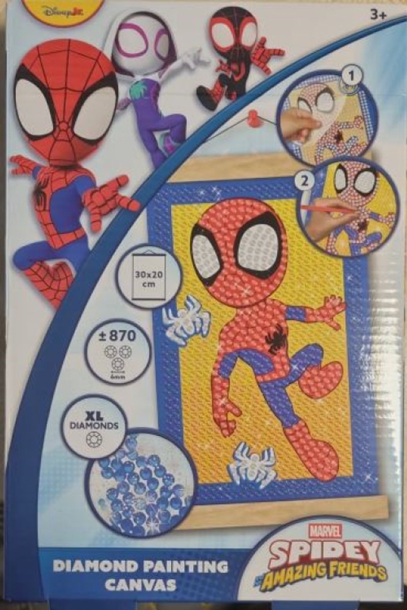 Spidey diamond painting canvas