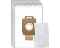 10x Dparts stofzakken geschikt voor Nilfisk Power, Select, Extreme en King stofzuiger series - stofzuigerzakken met 1 filter - stofzuigzak Allergy Special P10 P12 P20 P40 128389187