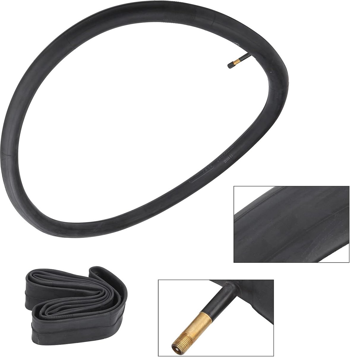 Fiets Binnenbanden - Banden Vervanging - Comfortabel Fietsen - Butylrubber Materiaal - 24 Inch - Zwart