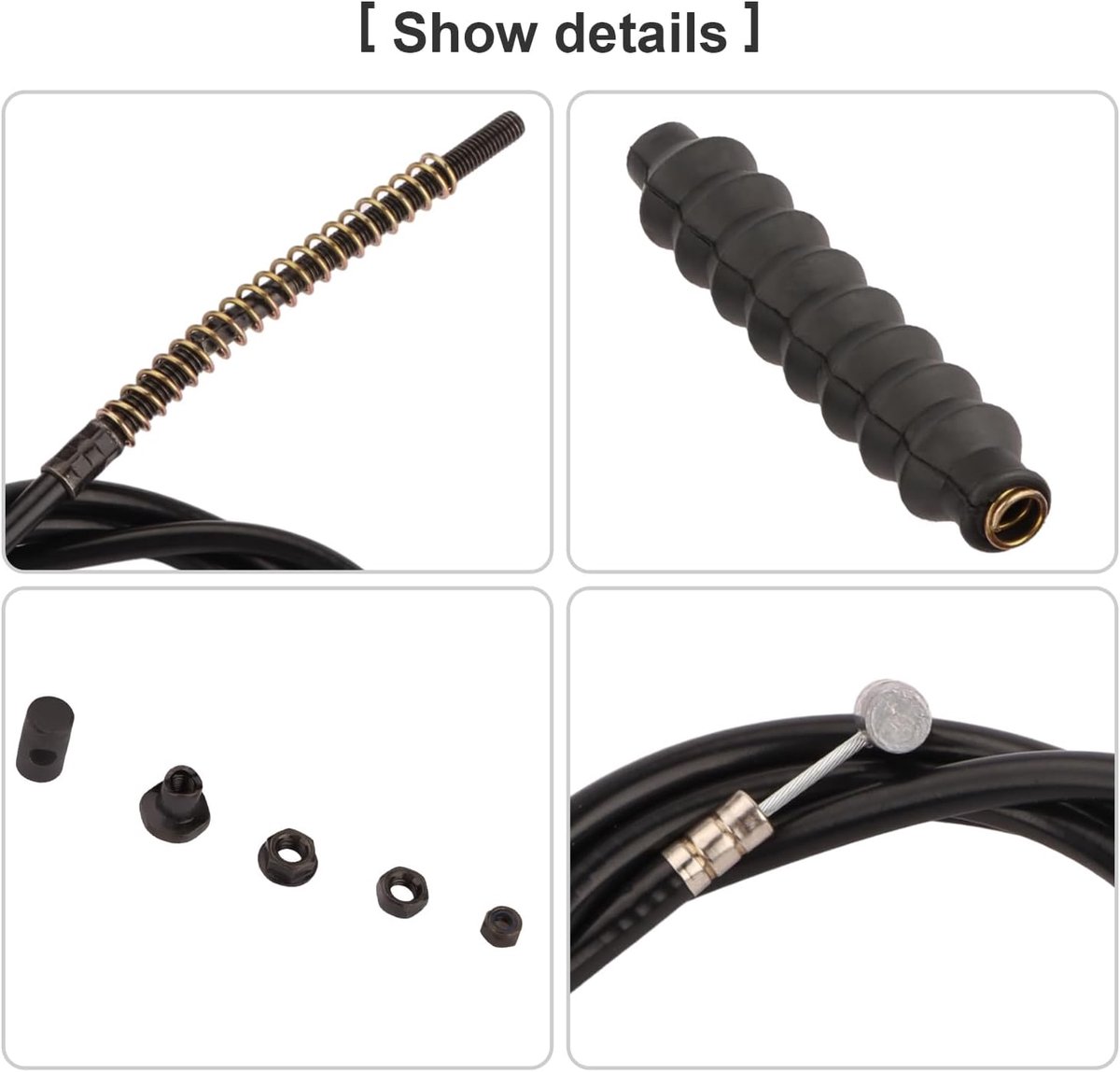 Brake Cable for Electric Scooters Electric Scooter Replacement Cable Compatible with Ninebot G30 Electric Scooters - ShopVlot