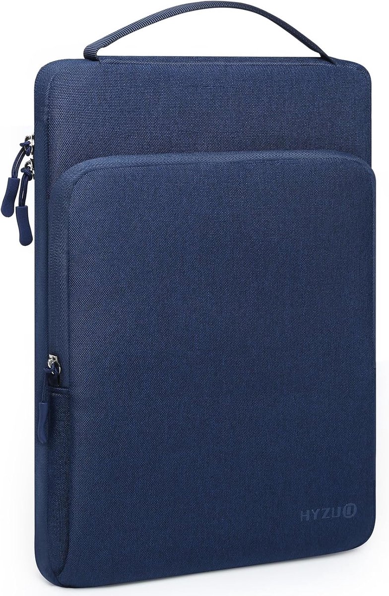 SnelShoppen - 13 Inch Laptop Tas Bescherming voor MacBook Air, Pro, Neo, iPad Pro/Air, 13 Inch, Navy Blauw, Waterafstotend, Draagbaar, Geschikt voor S