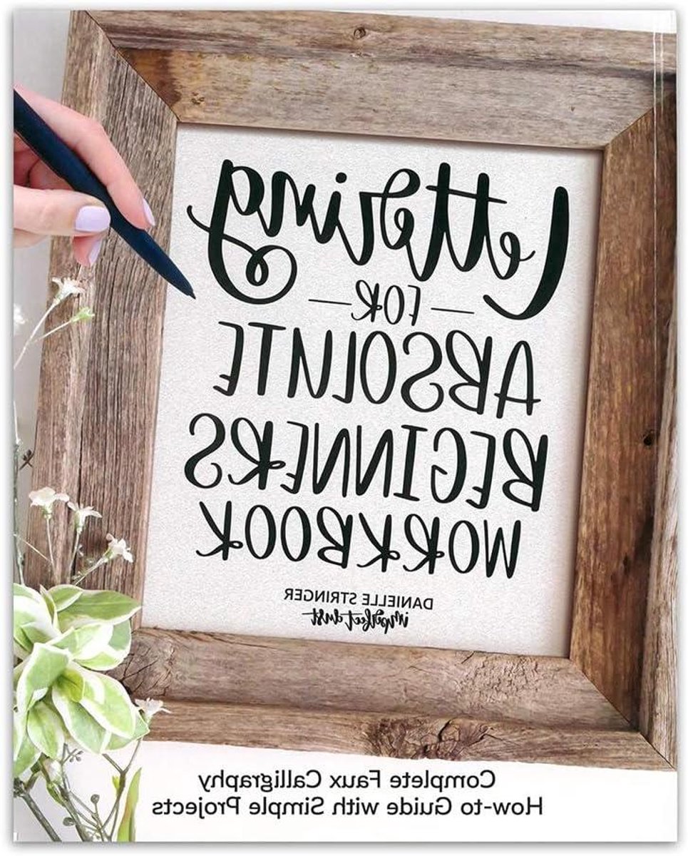 Handlettering Werkboek - Beginners Gids - Creatief Schrijven - Stap-voor-stap Instructies - Traceerbaar Alfabet - Niet gespecificeerd