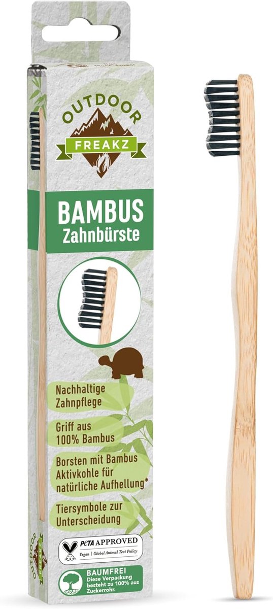 SnelShoppen - 120 x Bamboe Tandenborstels voor Volwassenen en Kinderen, Duurzaam en Vegan, Individueel Verpakt, Perfect voor Thuis en Op Reis