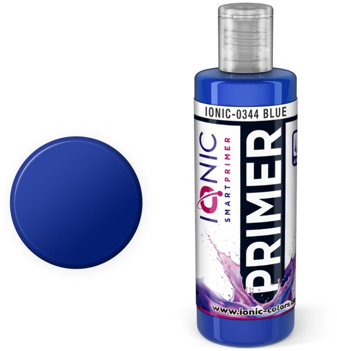 AMMO by Mig Jimenez Hobbyverf Acrylverf - MIG IO0344 Ionic Smart Colors - Blauw - Primer - Acryl - 60 ml Verf potje - 60 ml