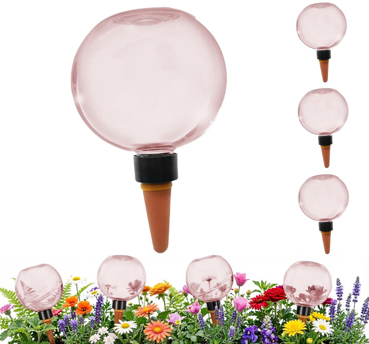 Omgoods - Set van 4 Bewateringsballen voor Automatische Plantenirrigatie
