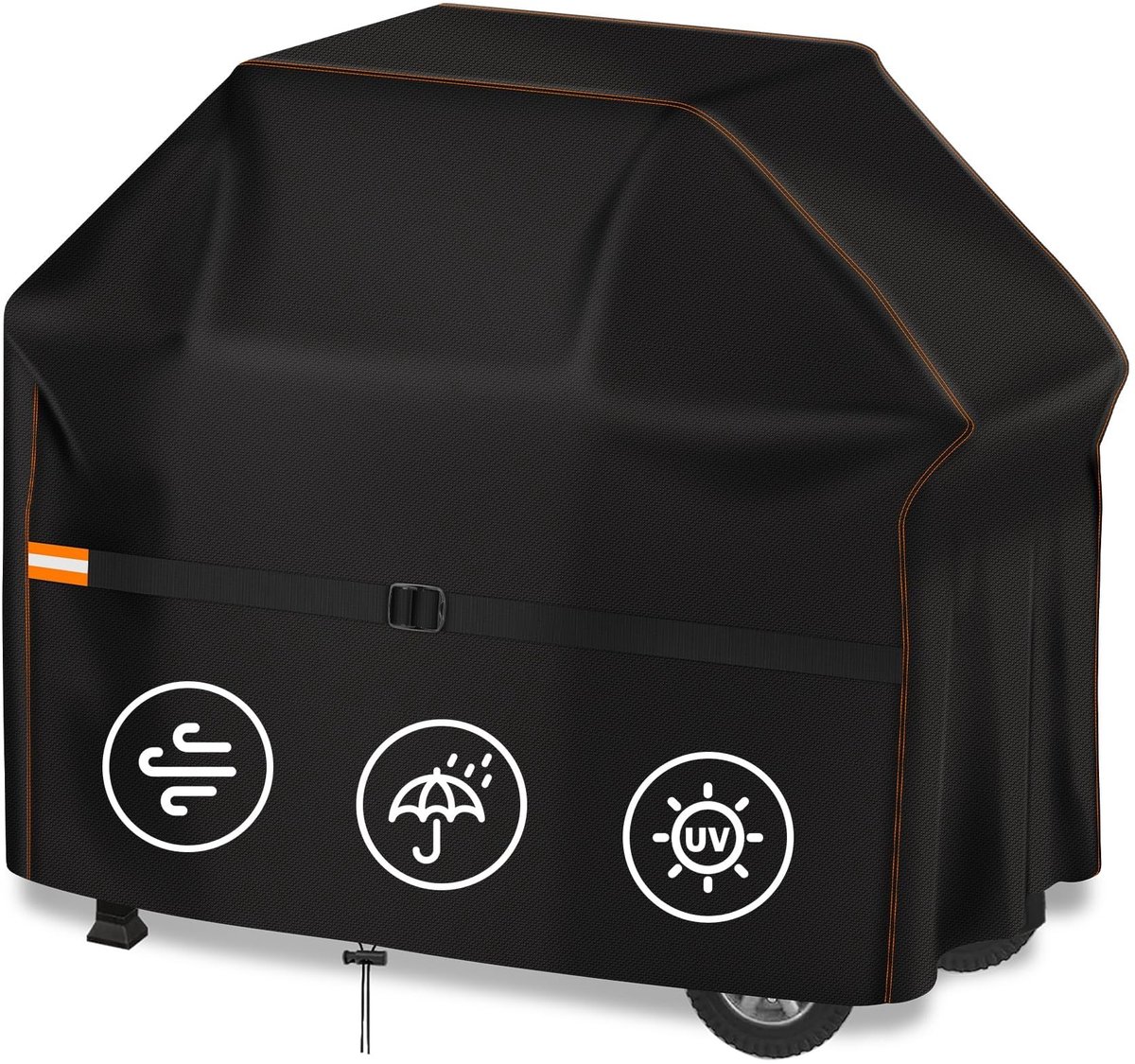 Omgoods - Weerbestendige Barbecuehoes voor BBQ's tot 106 x 49 x 102 cm