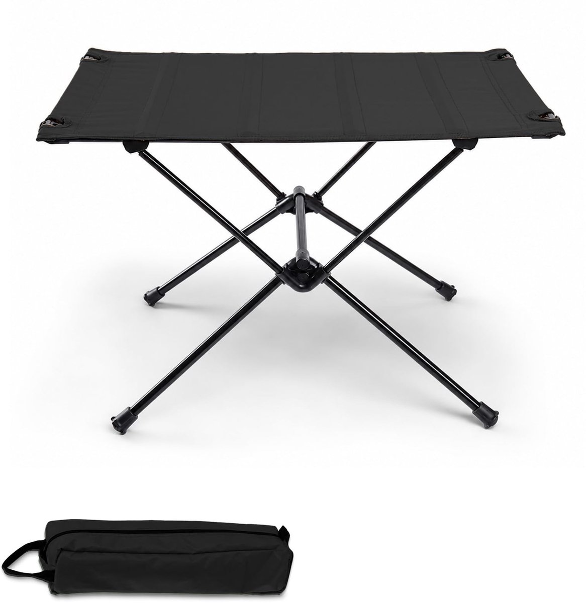 Omgoods- Campingtafel Opvouwbaar - Inklapbare Buitentafel - Lichtgewicht Tafel - Draagbare Tafel - 60 x 40 x 39,5 cm - Voor Outdoor-avonturen
