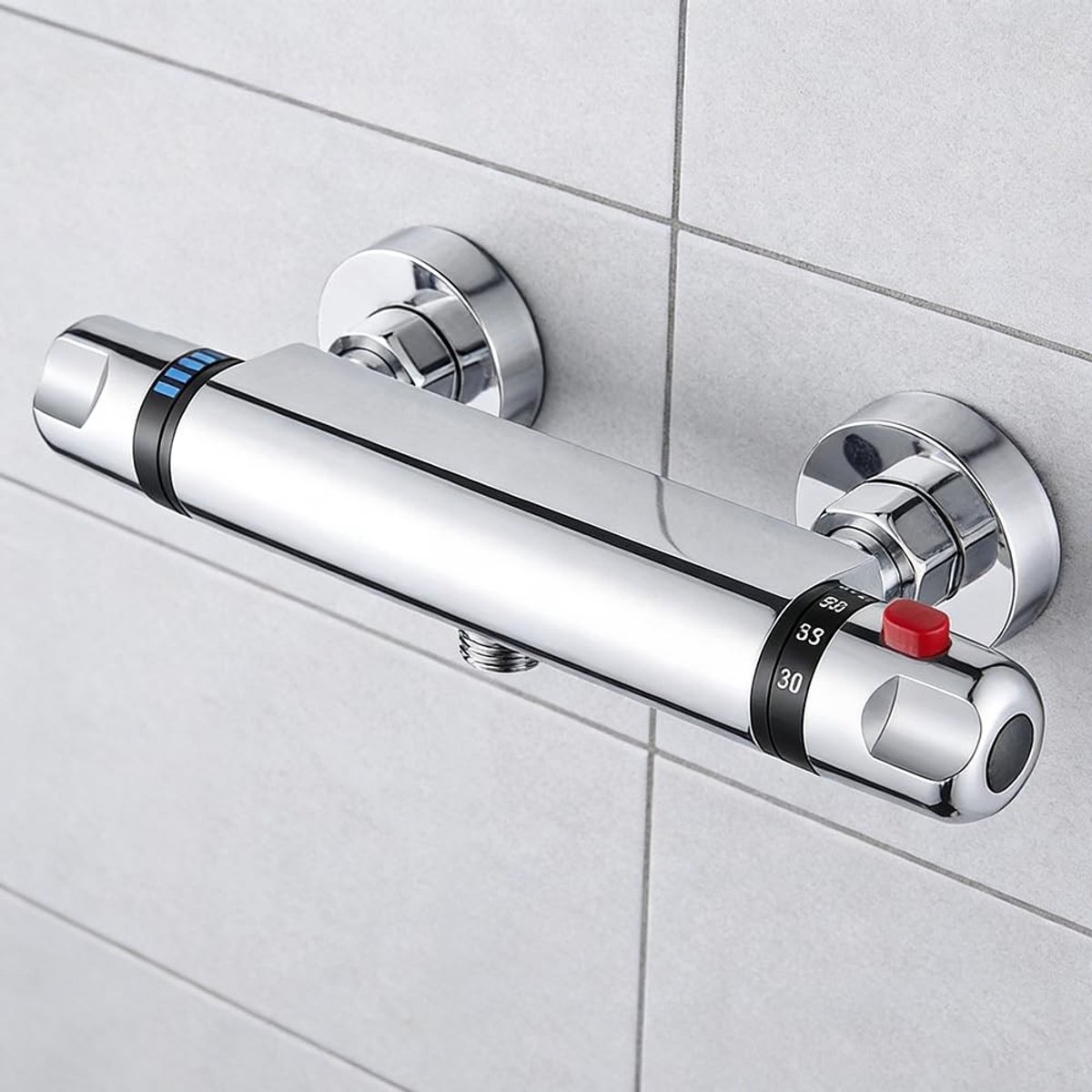 Omgoods - Thermostatische Douchemengkraan met Veiligheidsknop