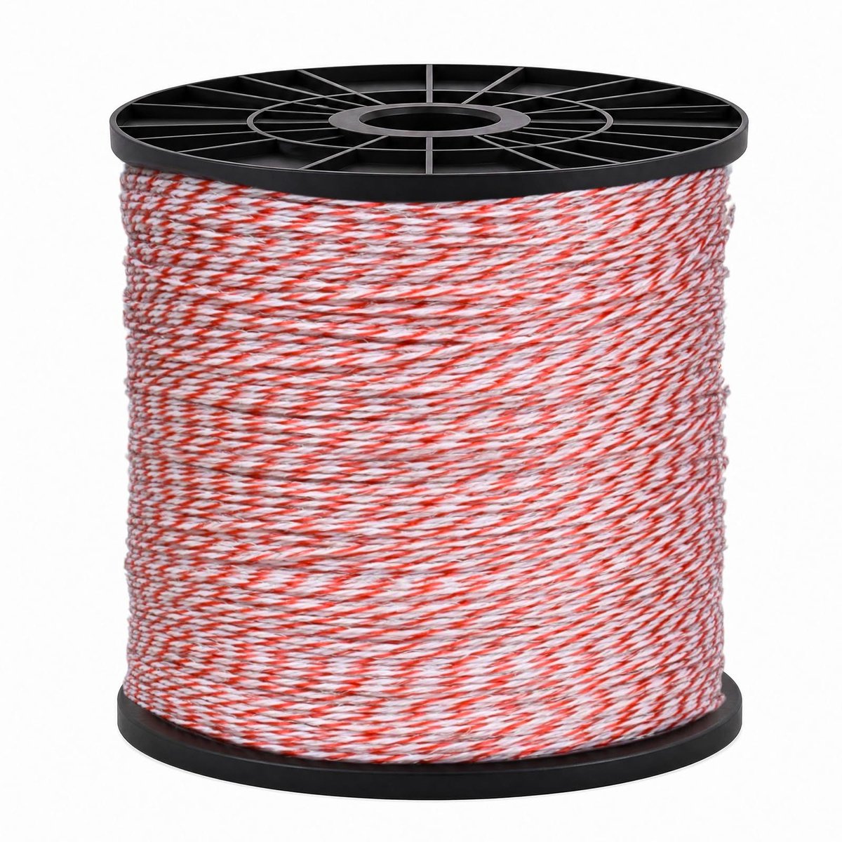 Omgoods - Elektrische Herderdraad 200m met 50 Ringisolatoren voor Tuin en Weide