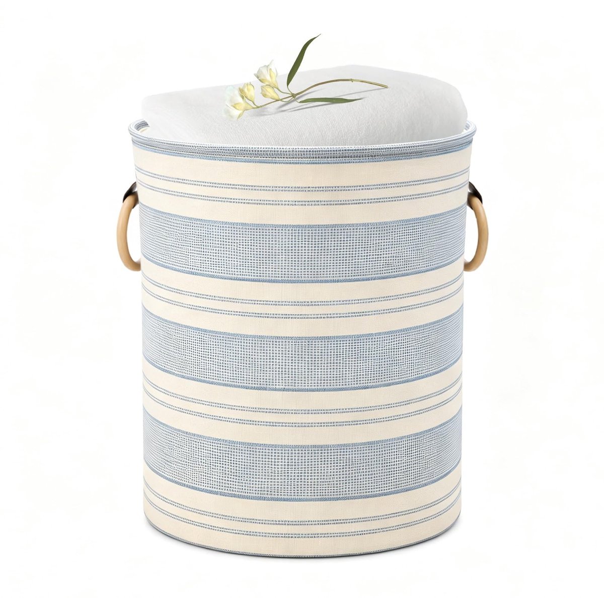 Omgoods - Vouwbare Wasmand van Linnen, 40 Liter, Ideaal voor Kleding en Speelgoed