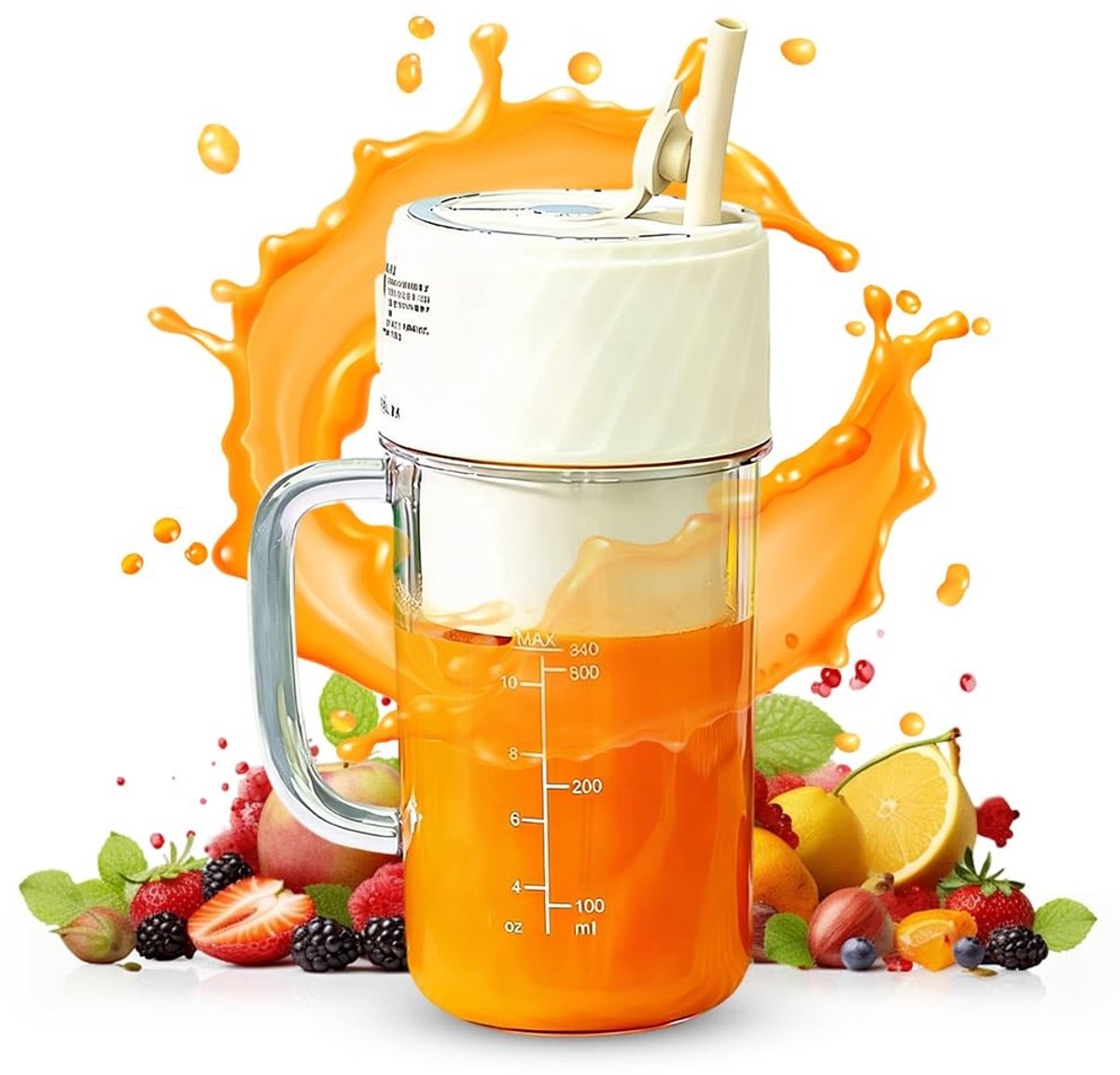 Omgoods - Draagbare Smoothie Maker met 400 ml Capaciteit
