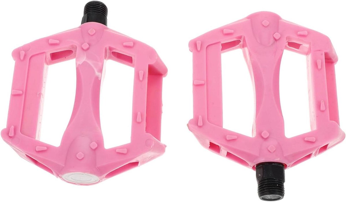 Fiets pedalen kinderen Kinderfietspedalen Mountainbike pedalen Veilig fietsen Antislip ontwerp 10.5 cm Roze