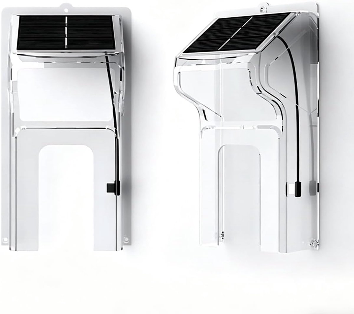 Draadloze Video Deurbel Solar Regen Cover, Solar Deurbel Regen Cover voor Smart Deurbel Voice Veranderende Intercom Monitoring Camera