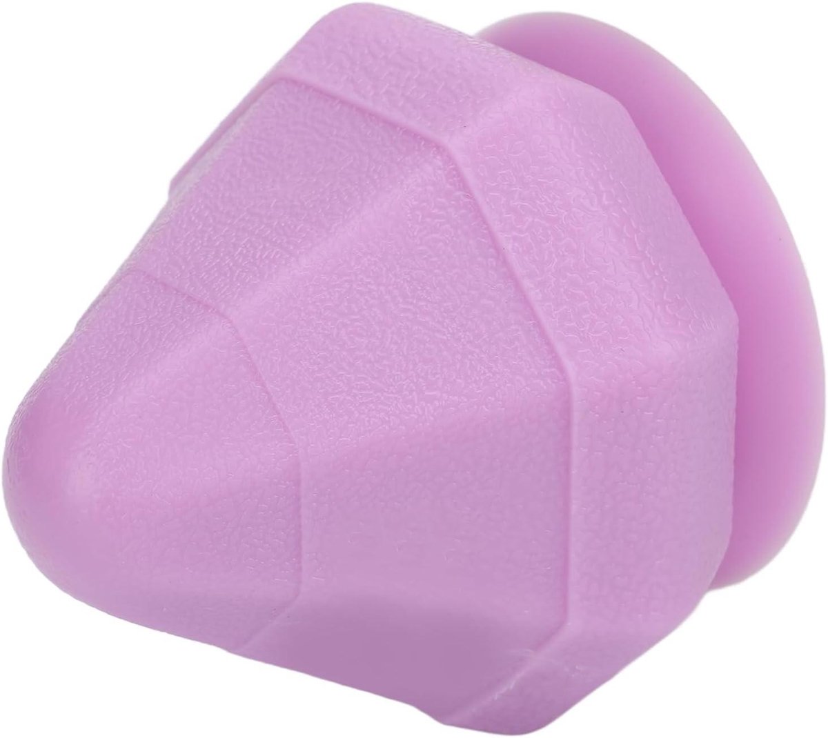 Massage Kegelbal - Trigger Point Bal - Spierontspanning Bevorderen - Handsfree Zuignap - 8 x 7 cm - Paars