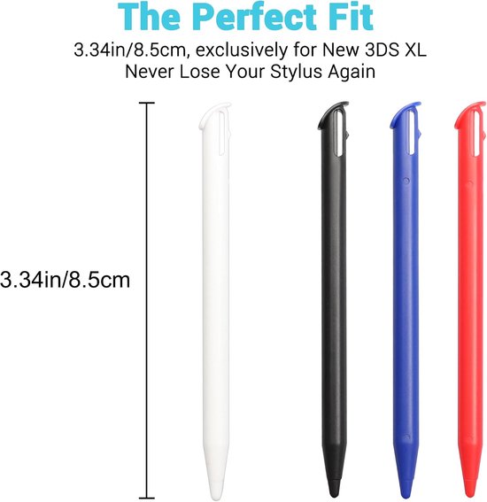 Nieuwe 3DS XL Stylus Pen, 4 in 1 Touch Styli Pen Set, Multi Kleur — afbeelding 2