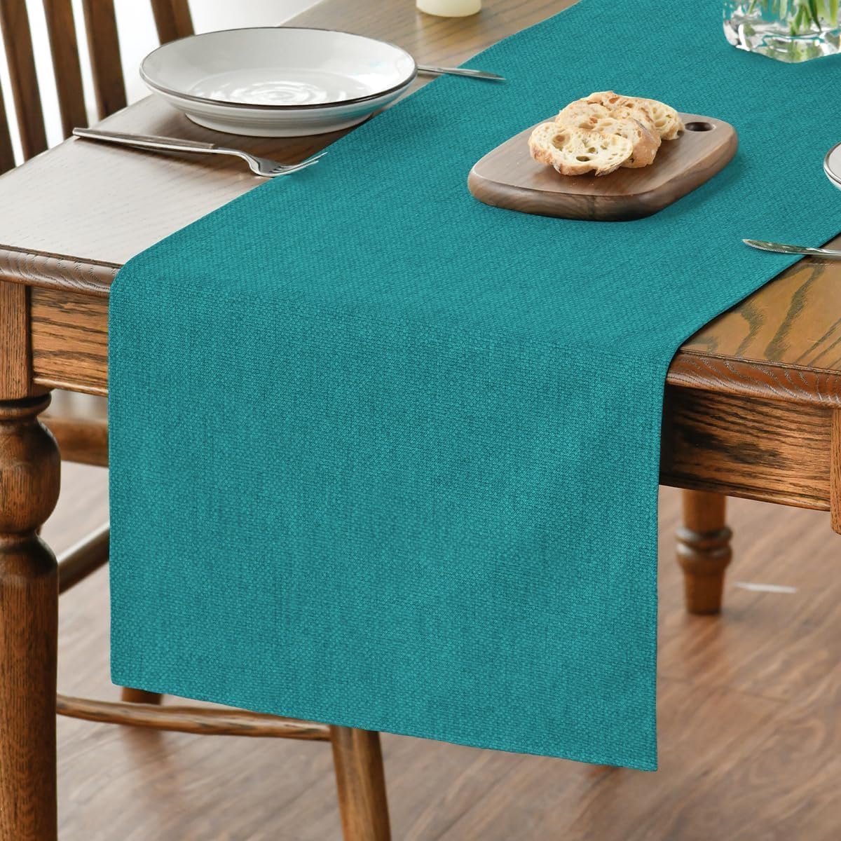 Mode, Turquoise zomer tafelloper herfst keuken eettafel decoratie waterdicht binnen vakantie party decoratie 40 x 100cm