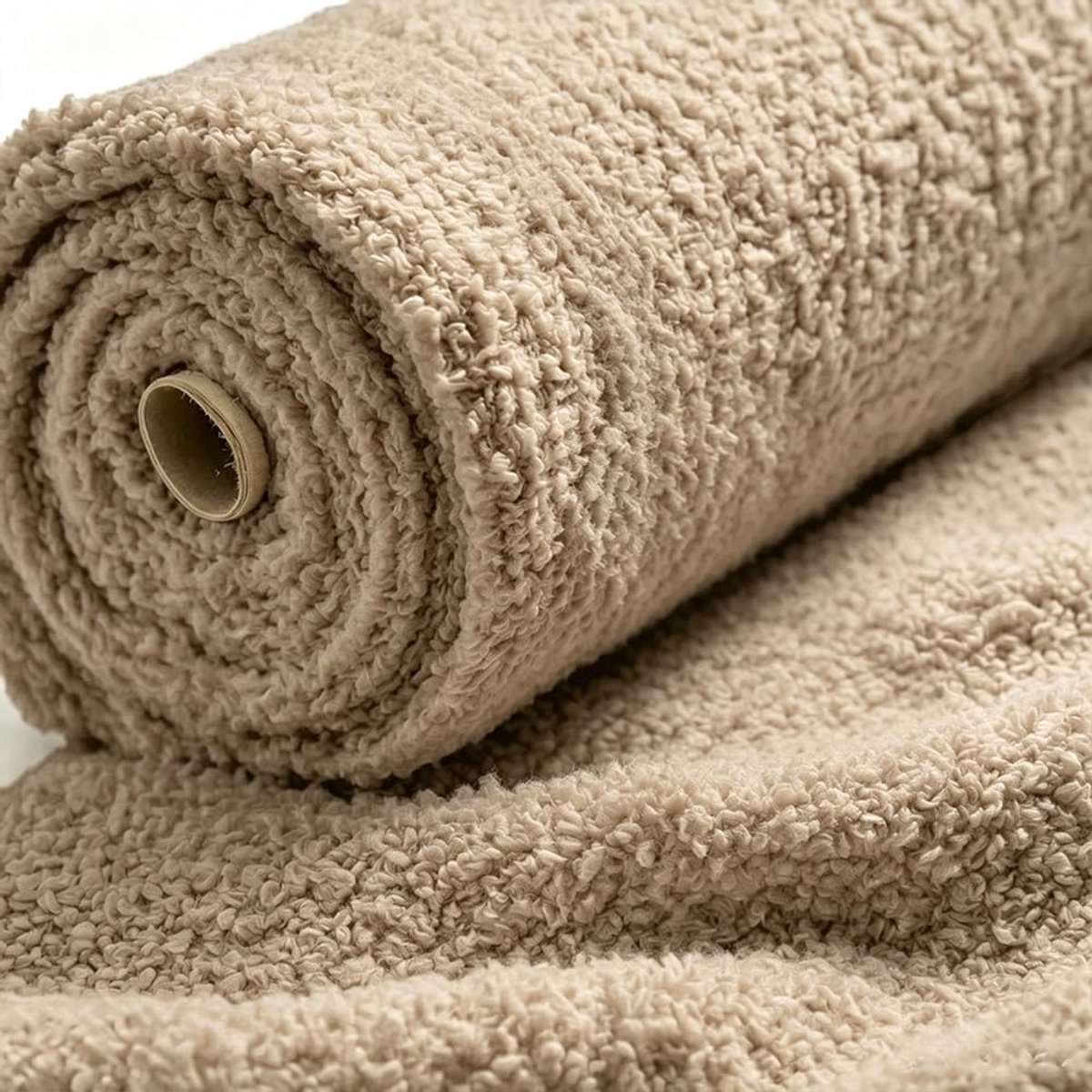 Stoffen om te naaien, per meter, bouclé, knuffelzachte bouclé-stof, 1 m x 140 cm, bekledingsstof, meubelstof, ideaal als teddystof voor kussens en bankovertrekken, decoratieve stof en kussens