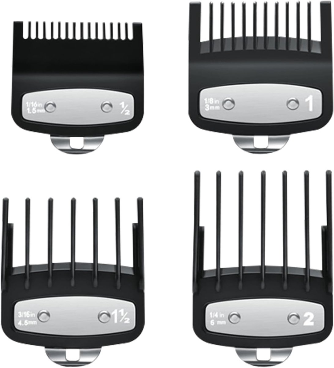 Trimmer opzetstukken set van 4 - verschillende maten - voor haartrimmer - gemak voor thuisgebruik - ShopVlot
