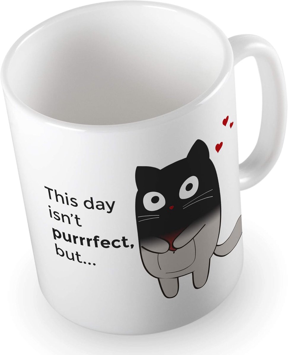 Magische mok - Kitten, warmtewisselende kattenmok, kleur veranderende beker, cadeau voor kattenliefhebber, vriend