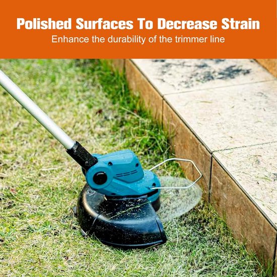 Reserveveer drukveer voor Makita DUR181 - DUR181Z DUR181RF grastrimmer, 19 mm hoog, 21 mm breed, 2 stuks — afbeelding 5