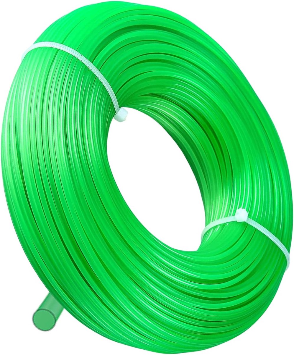 Draad trimmerdraad 2,4 mm x 100 m ronde grastrimmerdraad nylondraad