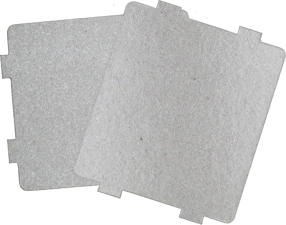 2 STUKS Magnetrononderdelen Mica-schijf Super Dikke Hitte-isolatie Accessoires, Golfgeleider Afdekking voor Frigidaire 5304464061