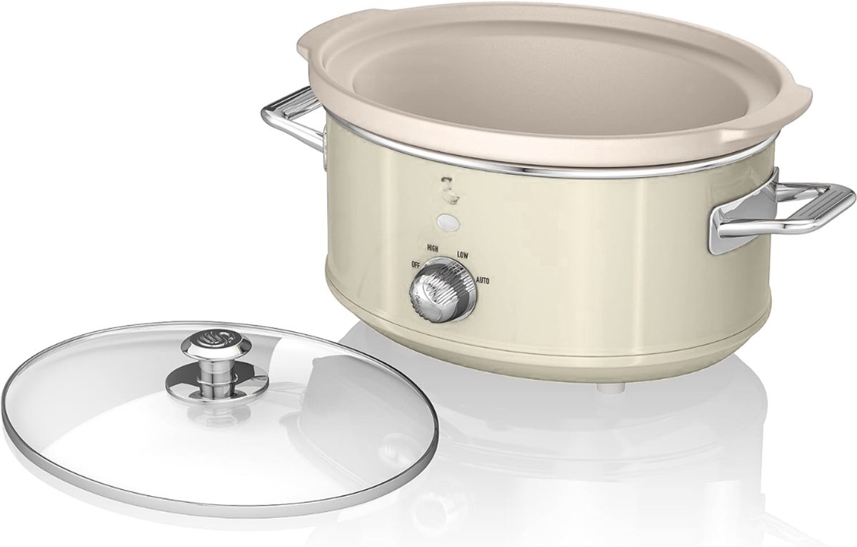 Groupe SEB Slowcooker met Keramische Binnenpan - Groen 27cm x 34cm - afbeelding 2