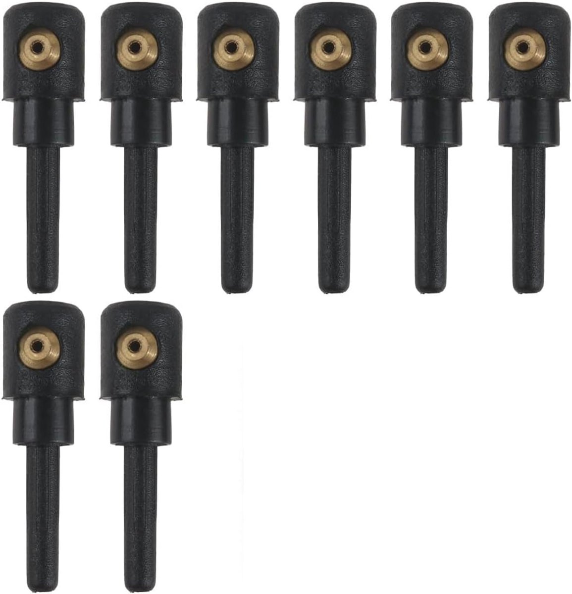 Wissers voor autoruiten - Universeel - Pack van 8 - Inclusief nozzles - Voor optimale zichtbaarheid - ShopVlot