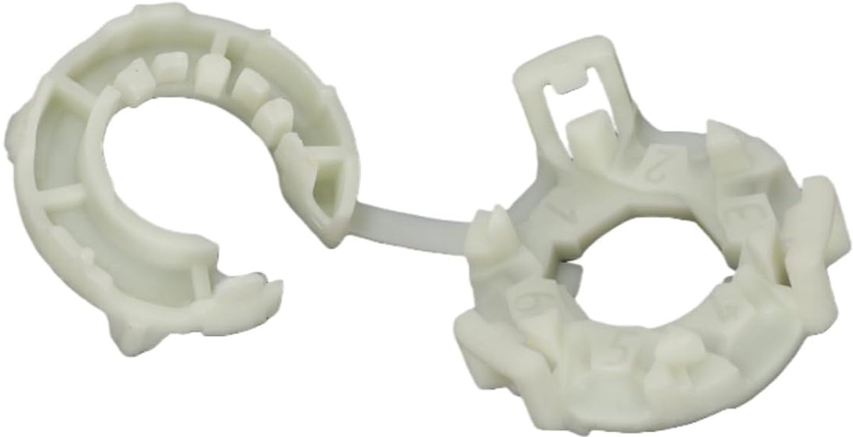 1 Pcs White Nylon Car Earth Line Anti-Twist Device Clips Compatible With Audi Seats/Compatible With Volkswagen - ShopVlot