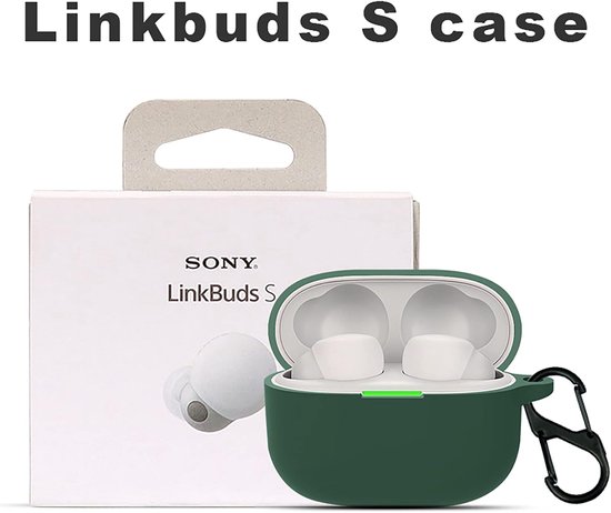 Cilicone Hoesje voor Sony LinkBuds S, ultradunne zachte hoes, Slim-Fit, anti-val, niet gemakkelijk te vuil - Blauw — afbeelding 2