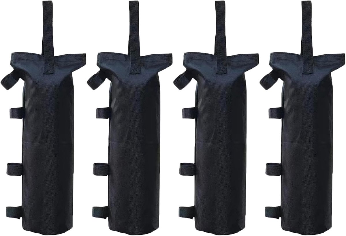 4 stuks gewichten voor paviljoenpoten, Oxford-weefsel, 800D gewichtszakken, paviljoen, 50 x 20 cm, gewichten, zandzakken, winddicht, zandzak voor tenten, paviljoenen, parasols
