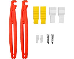 8 STUKS Auto Zekering Removal Tool Zekering Trekkers Metalen Terminal Blokken Zekering Inbrengen Tool voor Auto Fiets Quad ATV