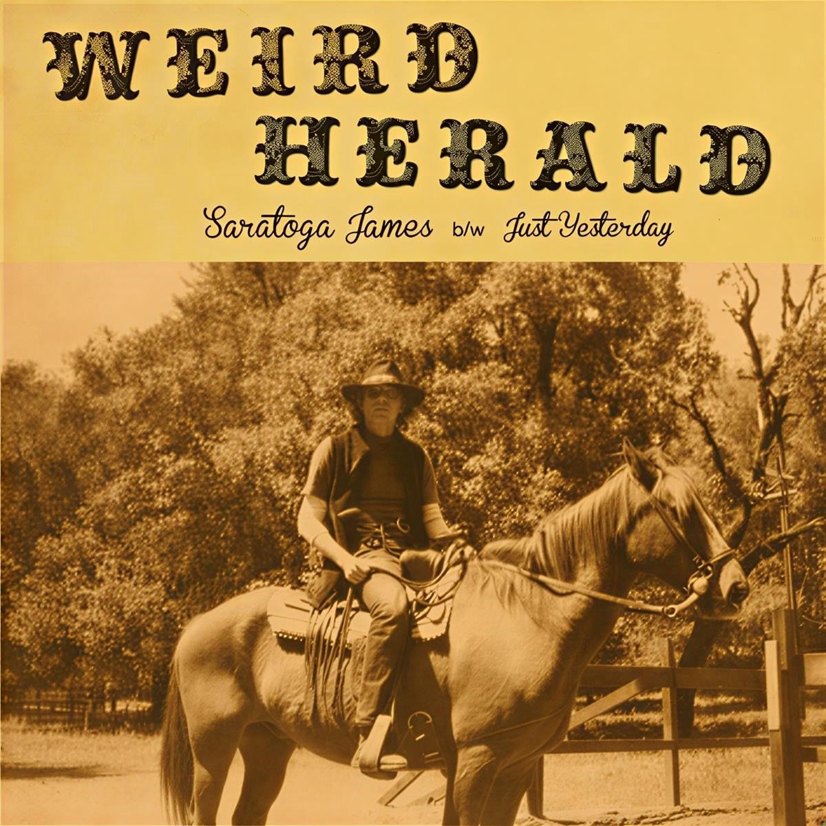 Weird Herald - Saratoga James / Just Yesterday (7" Single)
