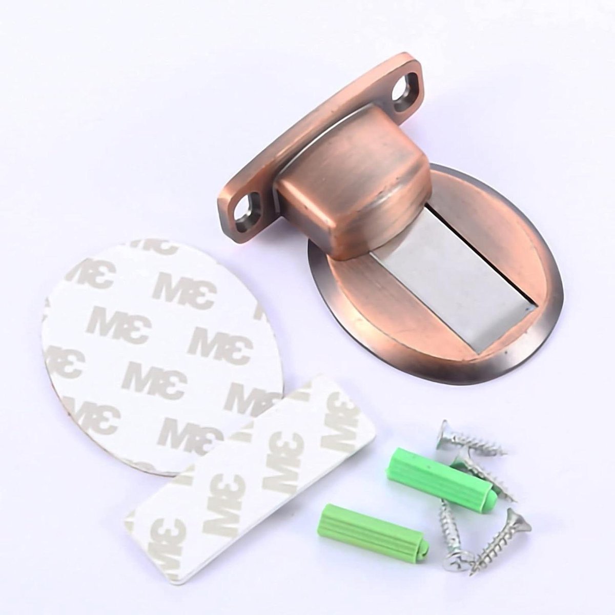 Magnetische Deurstop - Deurvastzetter Deurvanger - Deur Open Houden - Sterke Magnetische Aantrekkingskracht - 1 Pak - Goud