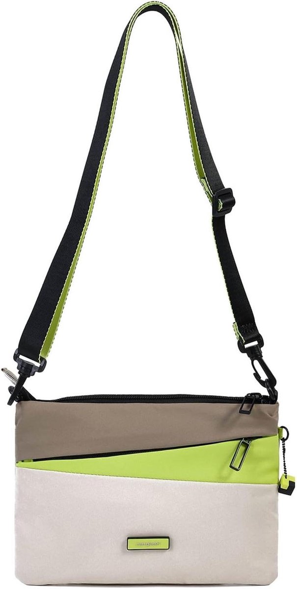 Crossbody Tas - Schoudertas Plat - Dagelijks Gebruik - Compact Ontwerp - 25.5 x 17.5 cm - Zwart